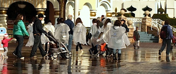 How to Visit Disneyland in the Rain